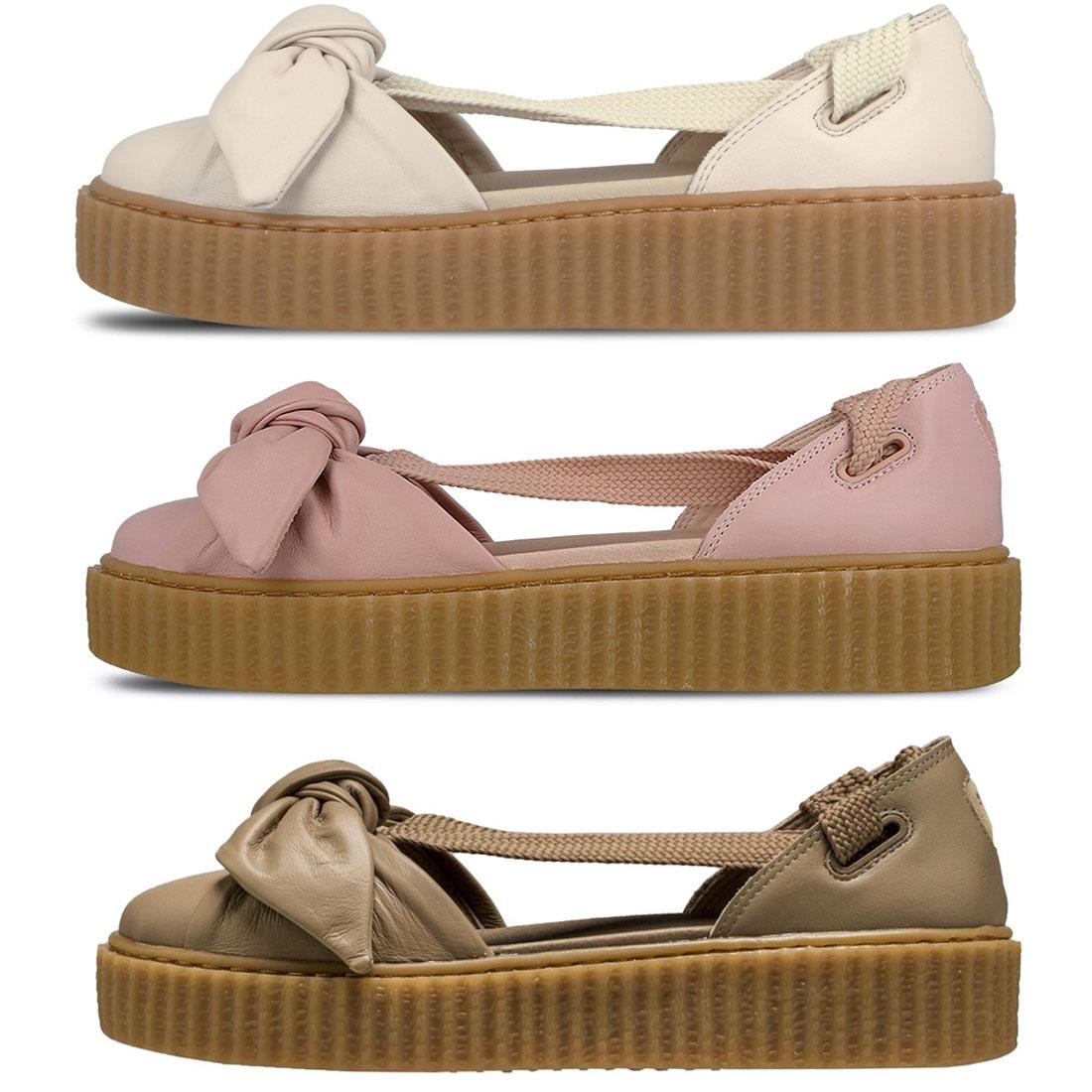 Puma creepers rihanna best sale rose